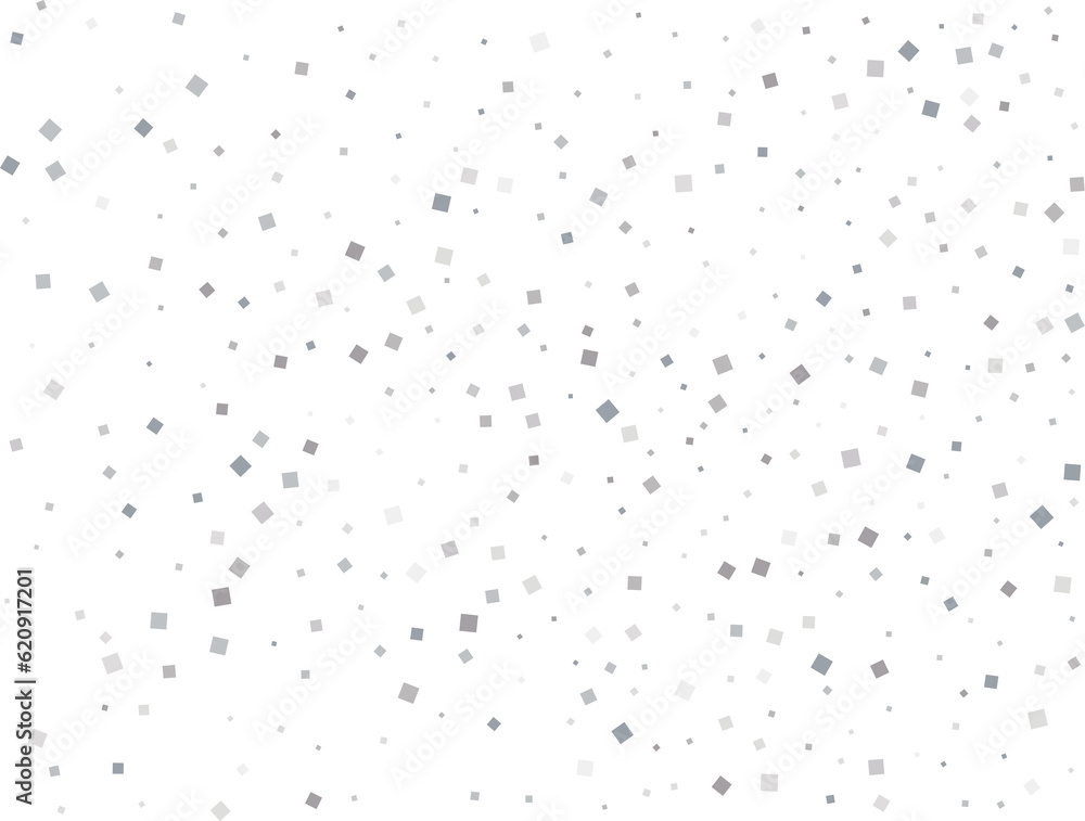 Magic Silver Square Confetti Magic Silver Square Confetti