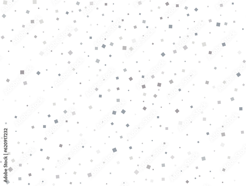 Magic Silver Square Confetti Magic Silver Square Confetti