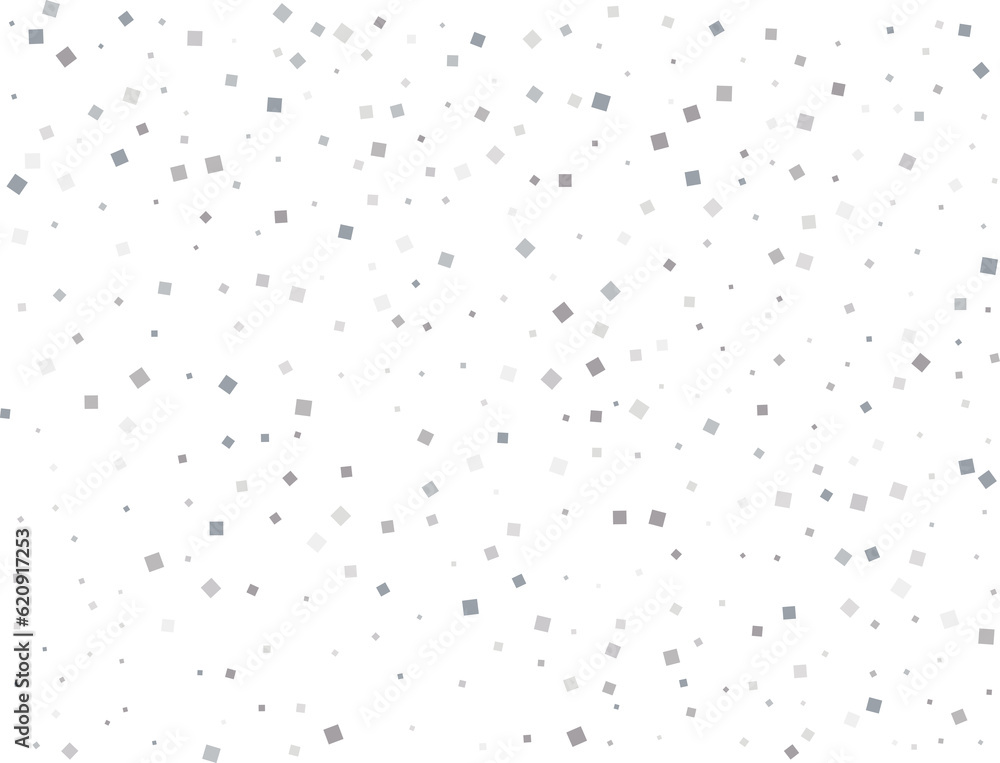 Magic Silver Square Confetti Magic Silver Square Confetti