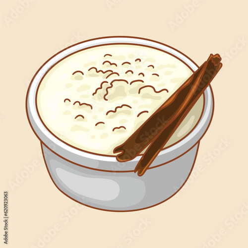 Arroz doce. The most popular
European puddings.