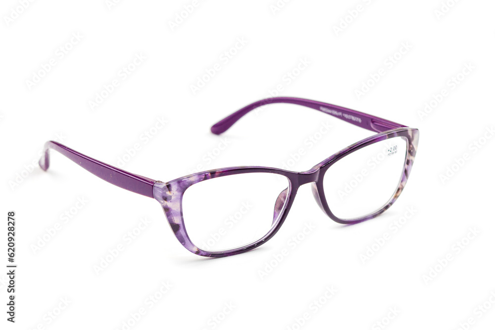 Glasses for vision-women's Glasses. on white background Glasses for vision-women's Glasses. on white background