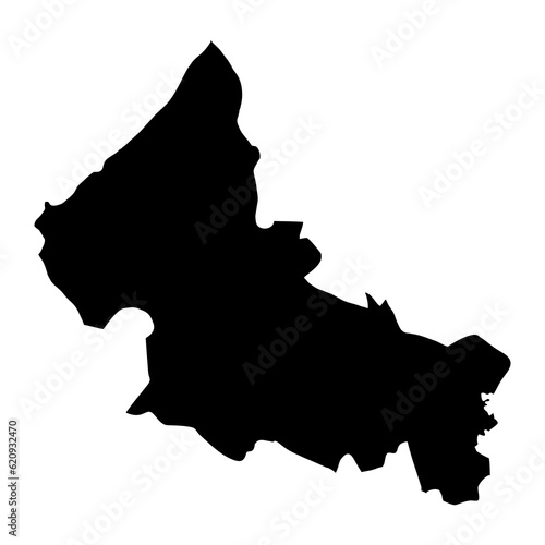 San Luis Potosi state map, administrative division of the country of Mexico. Vector illustration. photo