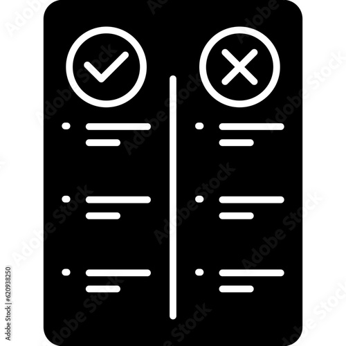 Pros And Cons Icon