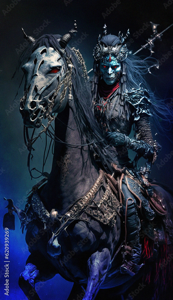 portrait of a person with a horse portrait of a person with a horse