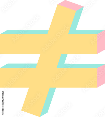 Unequal sign