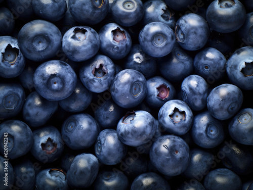 Fresh blueberry background