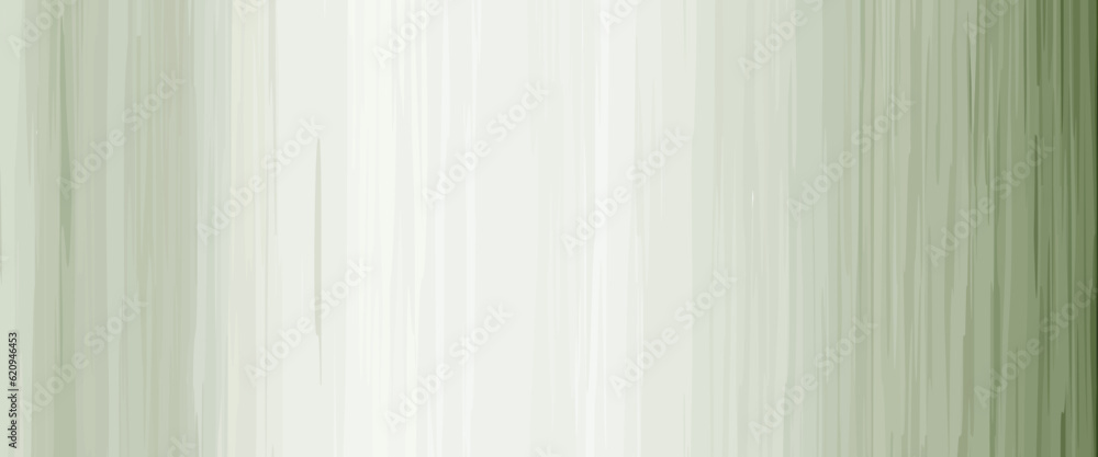 Fototapeta premium Abstract green watercolor stripes for background