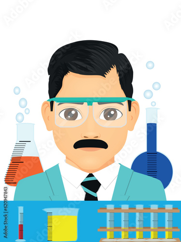 scientist in laboratory