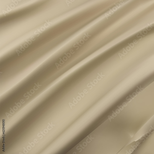 abstract smooth dense white fabric silky texture soft background, flowing satin waves. eps 10