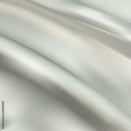Gray bed linen gradient texture blurred curve style of abstract luxury fabric,Wrinkled bed linen and dark gray shadows,background. eps 10