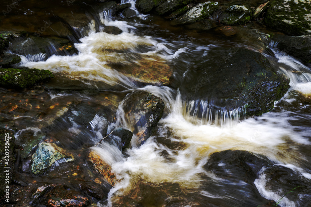A beautiful little waterfalls A beautiful little waterfalls