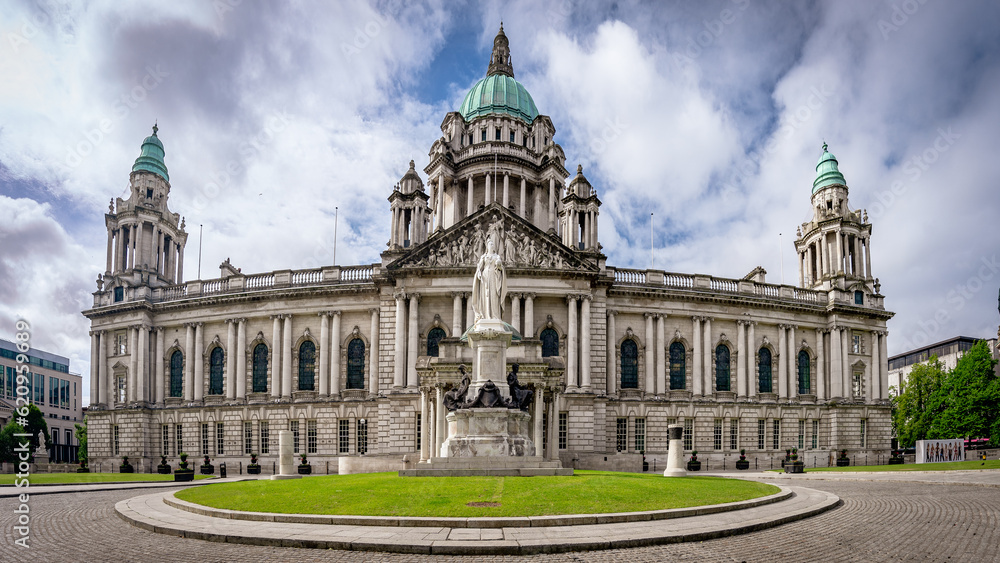 Belfast, Northern Ireland - Historical Belfast City Hall building