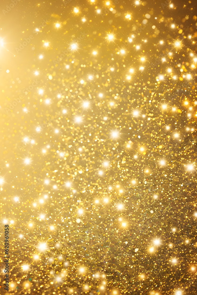 きらめく光の粒子、クリスマスの背景|Sparkling light particles, Christmas background.Generative AI きらめく光の粒子、クリスマスの背景|Sparkling light particles, Christmas background.Generative AI