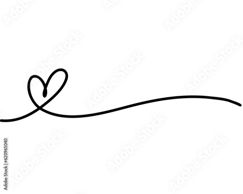 Stampa su tela heart vector black icon isolated in white background