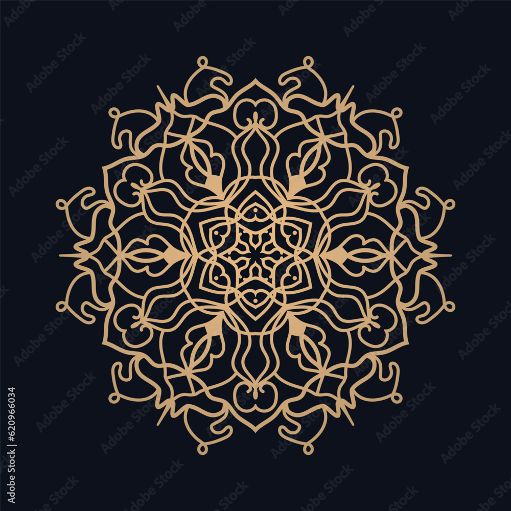 Luxury mandala design background premium vector Luxury mandala design background premium vector