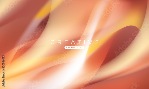 Abstract liquid gradient Background. Fluid colour mix. Gold vivid Color blend. Modern Design Template For Your ads, Banner, Poster, Cover, Web, Brochure, and flyer. Vector Eps 10