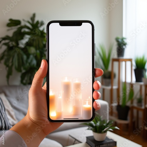 smartphone mockup, generati...