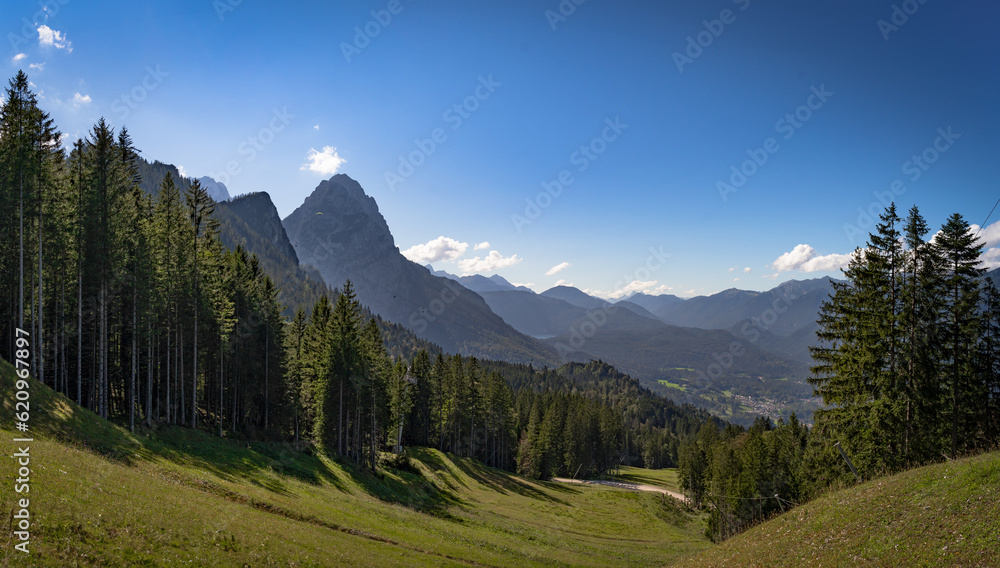 Beautiful mountain landscape in the Alps 