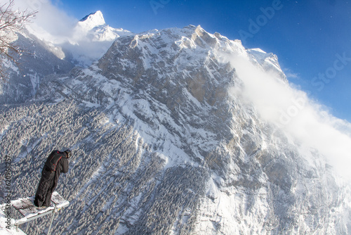 The Black Wing Suit - Lauterbrunnen 