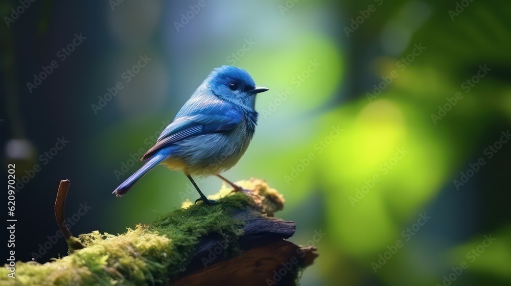 bird on a nature