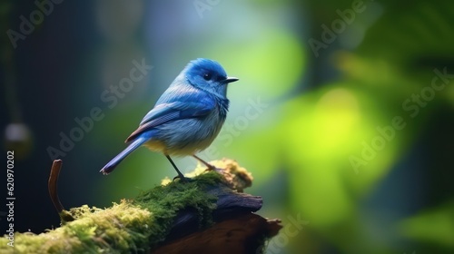 bird on a nature © Zain Graphics