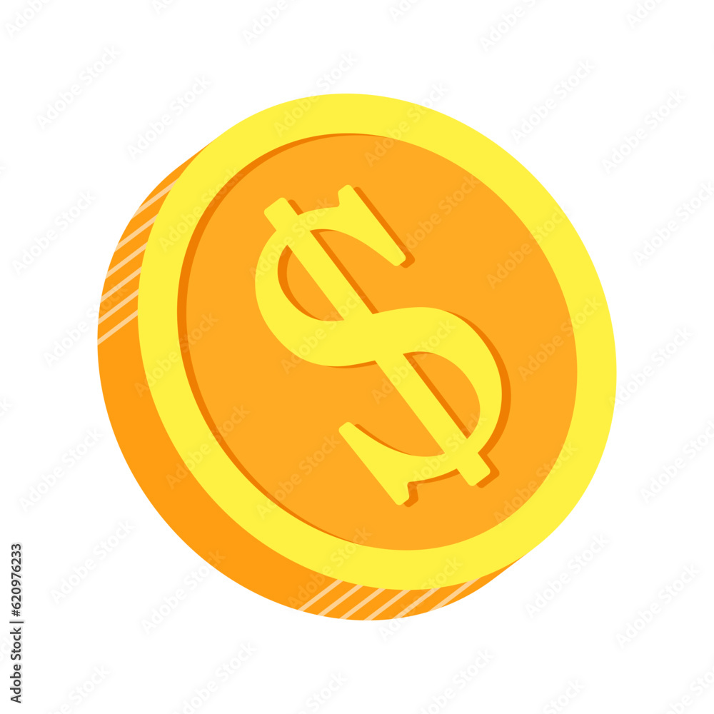 Vector illustration of US Dollar currency. Dollar money cash icon, cash register, money payment, dollar sign. Vector illustration of US Dollar currency. Dollar money cash icon, cash register, money payment, dollar sign.