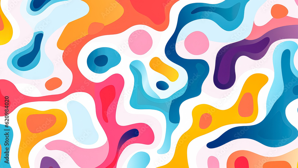 Seamless colorful swirls abstract pattern.
Seamless colorful swirls abstract pattern.