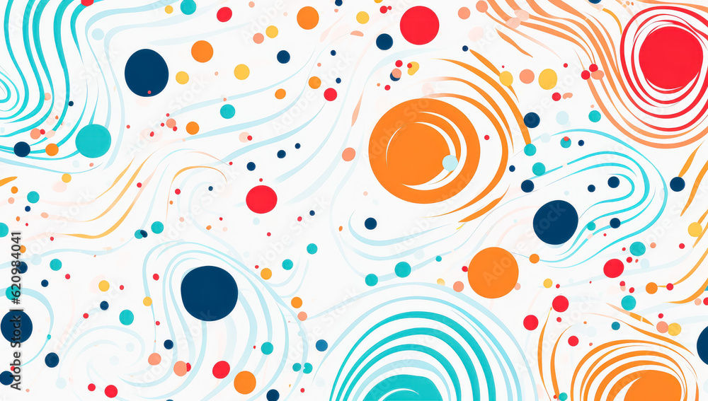 Seamless colorful swirls abstract pattern.
Seamless colorful swirls abstract pattern.