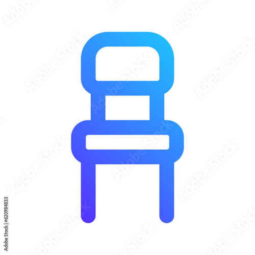 chair gradient icon