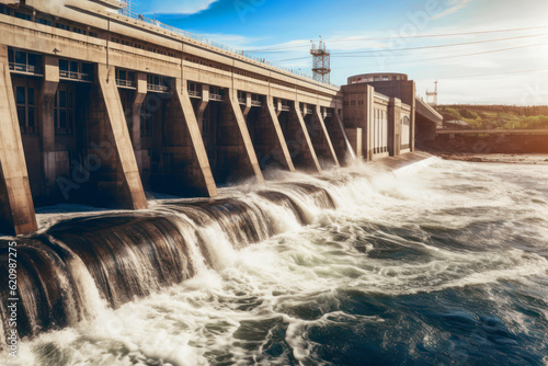 Converting the flow of water into energy at hydroelectric power plants helps to reduce emissions of harmful substances, combat climate change and support environmental sustainability