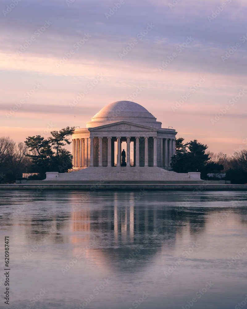 Obraz premium Jefferson Memorial Dawn
