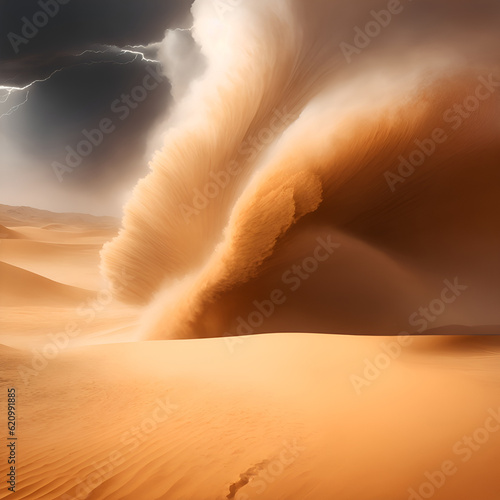 Majestic Sandstorm High-Resolution Images of Dynamic Desert Storms for Striking Designs and Artistic Projects.