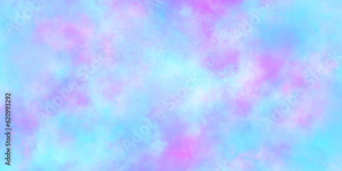 blue sky with clouds. Light sky blue shades watercolor background.Grunge blue background with space for text,watercolor abstract painting of blue grunge texture.	