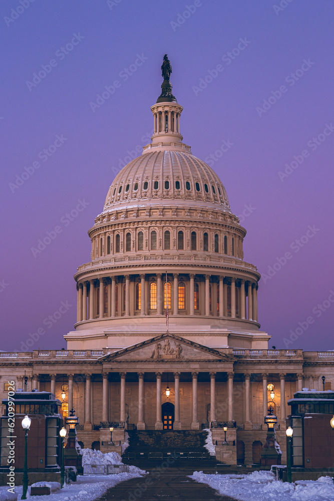 US Capitol Winter