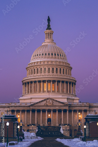 US Capitol Winter