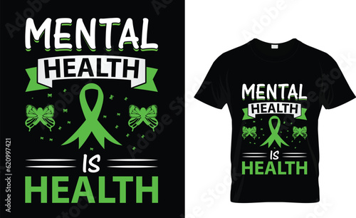 Mental Health Awareness don't just work till the...T-Shirt Design Template