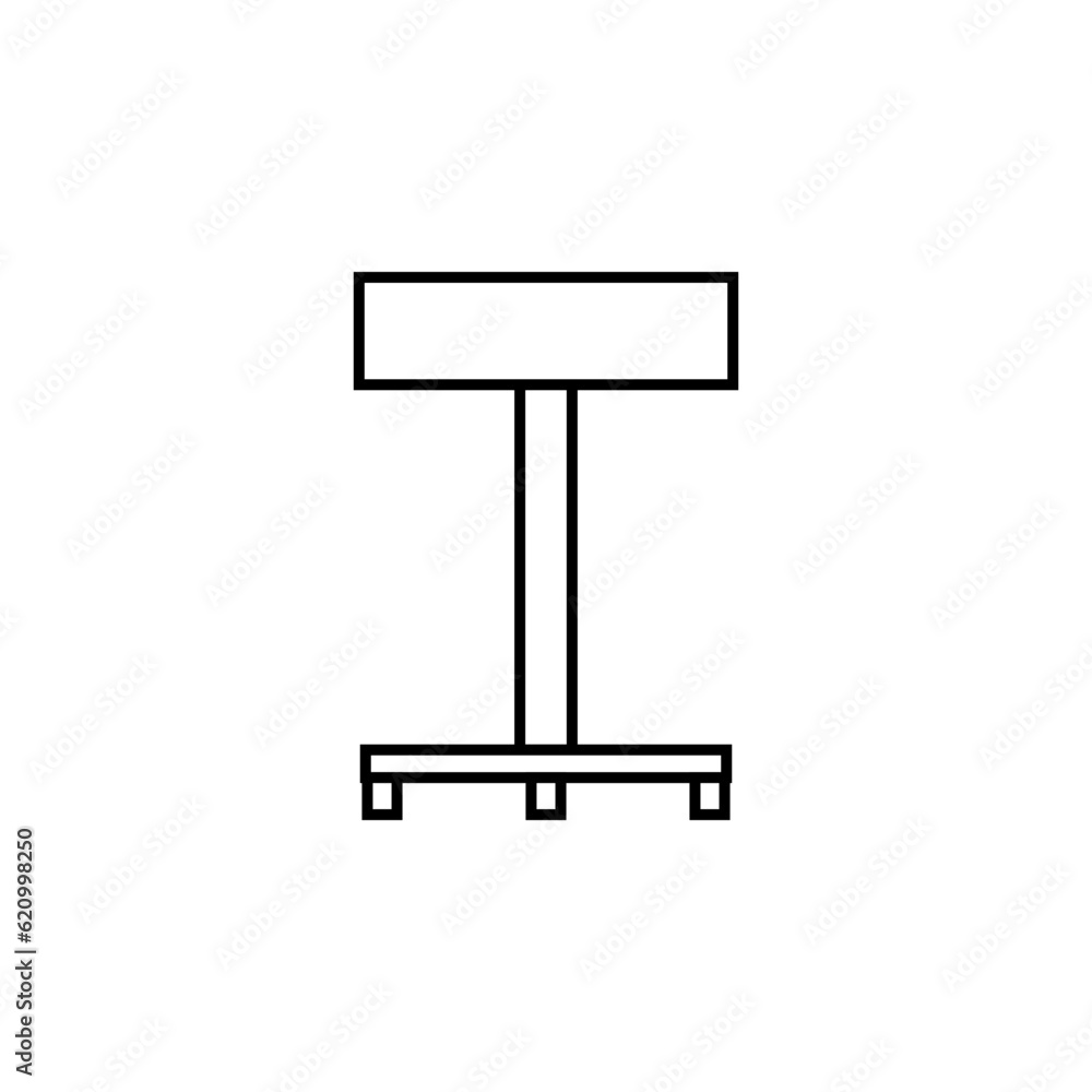 sign isolated on white sign isolated on white