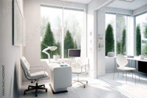 Clean interior concept. Operating room or stomatology room. Generative AI © BillionPhotos.com