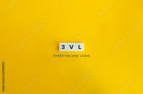Three-valued Logic (3VL) Concept Image.