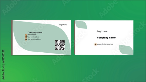 Modern and stylist, attractive business card.