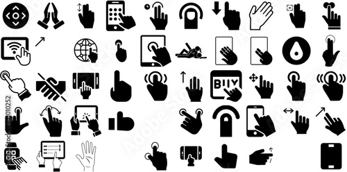 Big Set Of Touch Icons Set Linear Drawing Symbol Message  Support  Icon  Web Glyphs For Apps And Websites
