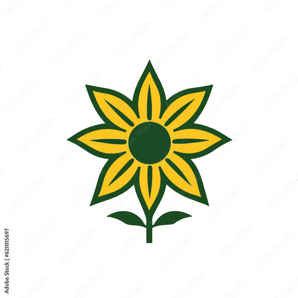 Sunflower Logo Icon Vector Bright and Radiant Designs for Nature-inspired Brands and Floral-themed Businesses Sunflower Logo Icon Vector Bright and Radiant Designs for Nature-inspired Brands and Floral-themed Businesses