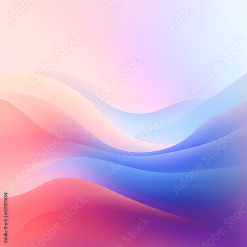 Modern background with pastel yellow, pink, blue soft gradient blur background pattern