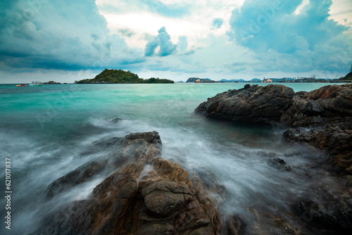 beach and rocks