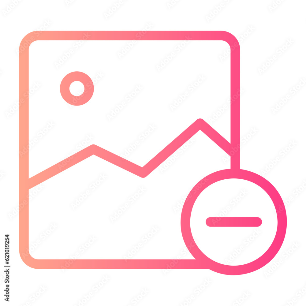 delete gradient icon delete gradient icon