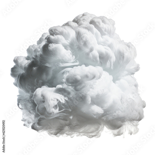 cloud isolated on transparent background cutout