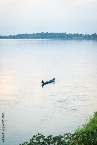 Fototapeta Naklejka Na Ścianę i Meble -  boat on the river
