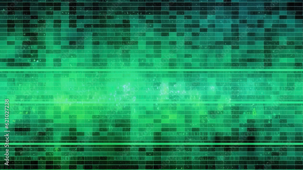 Glitched and distorted TV screen with static pixel noise. Generative Ai Glitched and distorted TV screen with static pixel noise. Generative Ai