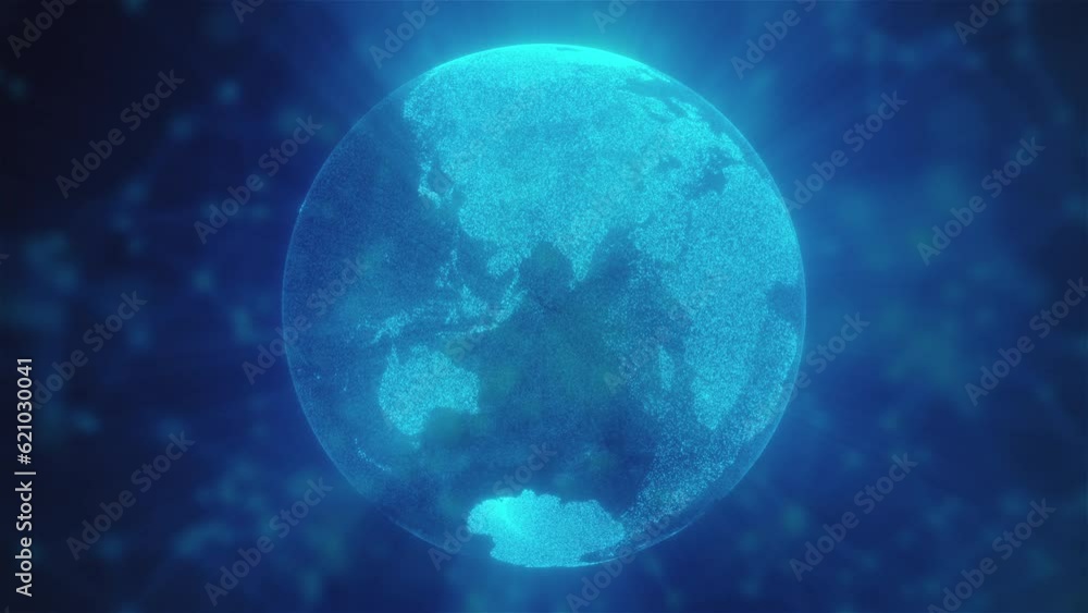 Abstract digital earth. Computer generated 3d render Abstract digital earth. Computer generated 3d render