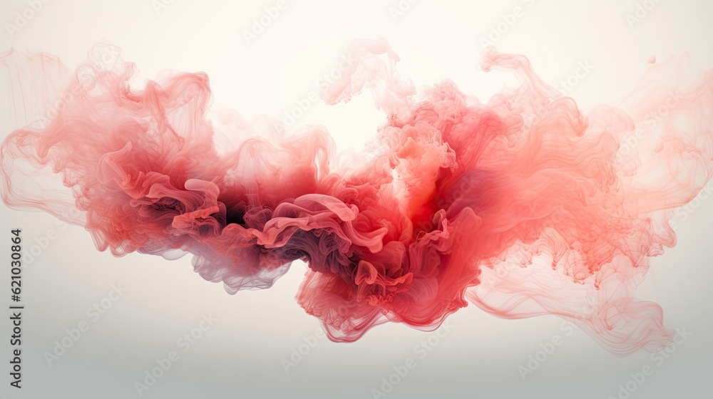 White with red smoke. made using generative AI tools White with red smoke. made using generative AI tools